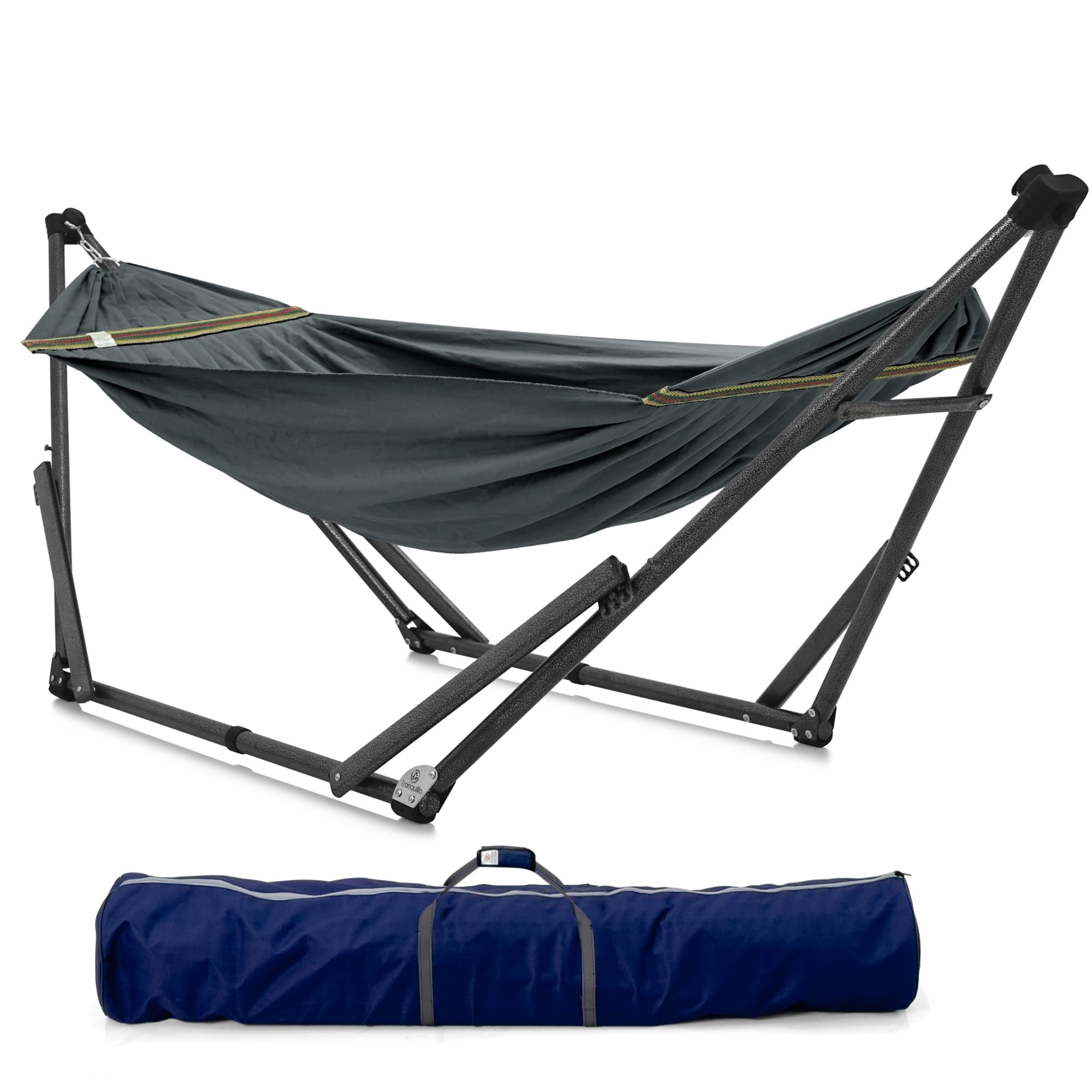 TRANQUILLO UNIKI Portable & Foldable Steel Hammock Stand