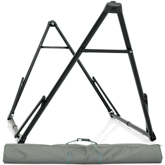 Tranquillo Unity Adjustable Hammock Stand - Multi-Use Heavy-Duty - Black