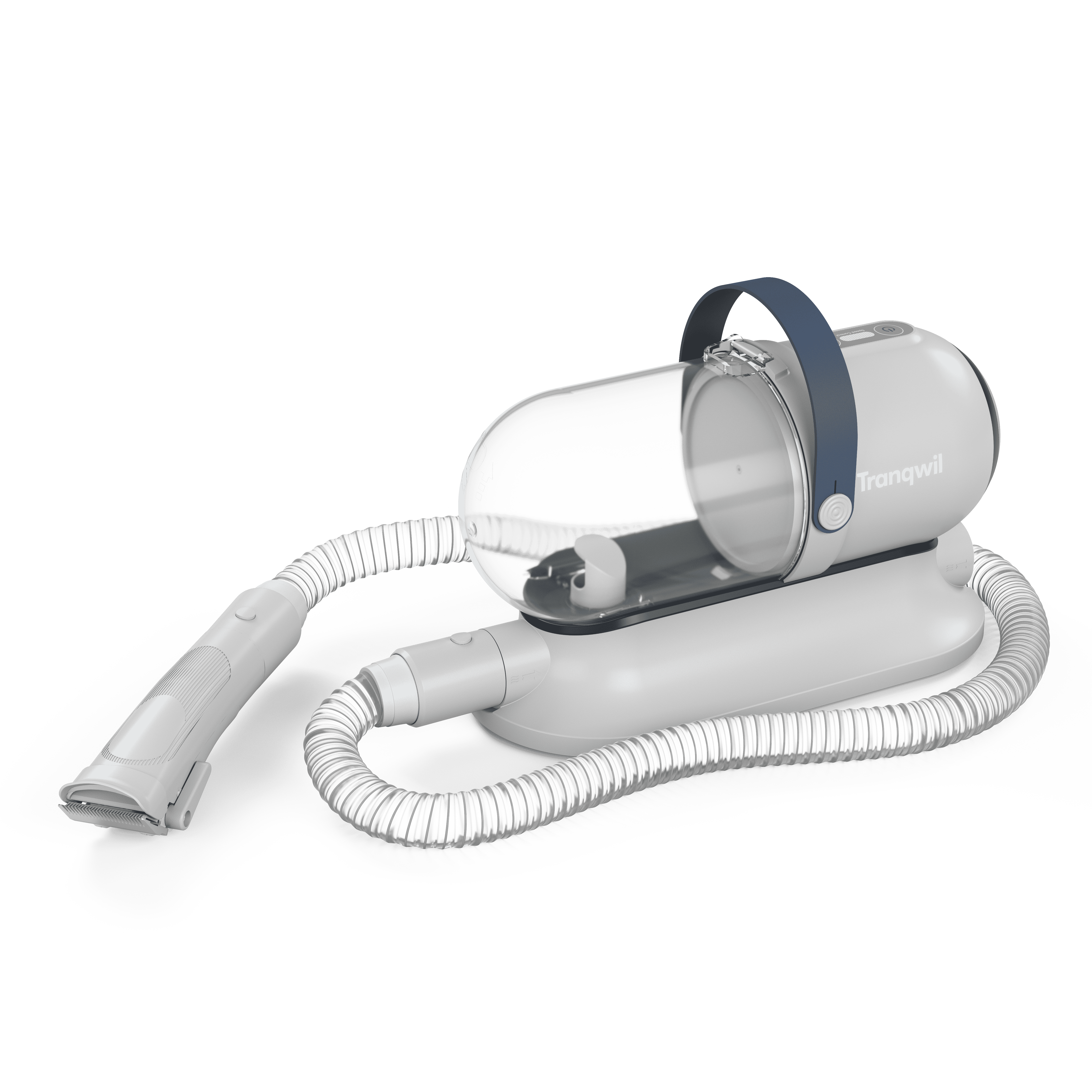 Tranqwil Pet Grooming Vacuum Kit – 3-in-1 Grooming, Deshedding, and ... - Pet Grooming Vacuum Attachments For Easy Shedding