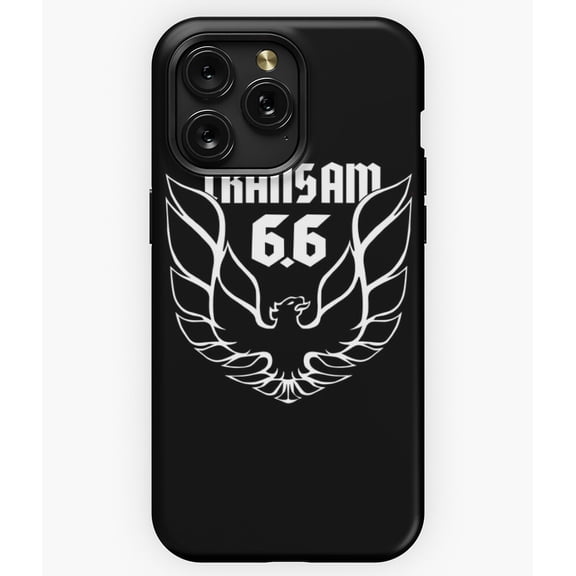 Trans Am 6.6 Liter Engine White Letters G7992 Phone Case for iPhone17 16 15 14 13 12 11 Pro Max