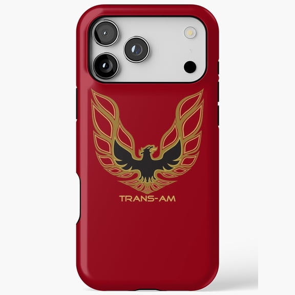 Trans Am Firebird Muscle Car iPhone Case 17 to 11 Pro Max