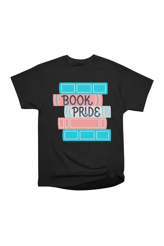 Trans Book Pride T-Shirt Tee Gift For Him Merch For Her Apparel For Friend