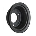 thumbnail image 1 of Trans-Dapt 8309 TDP8309 CRK PULLEY SNGL SBF BLK Fits select: 1966 FORD MUSTANG, 1966 FORD GALAXIE, 1 of 5