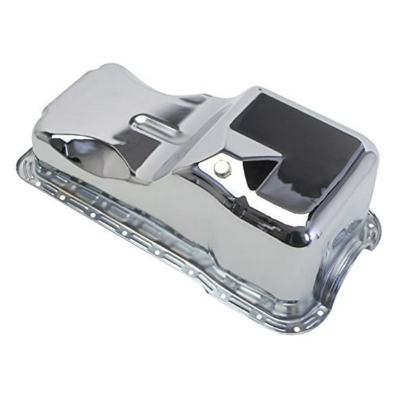 Trans-Dapt 9078 TDP9078 OIL PAN CHRM SBF 65-87 Fits select: 1966-1968 FORD MUSTANG, 1987 FORD MUSTANG GT