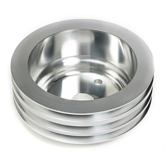 Trans-Dapt 9486 TDP9486 CRANK PULLEY TRPL ALUM SBC