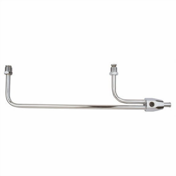 Trans-Dapt Performance Products 2197 Holley Chrome Fuel Line