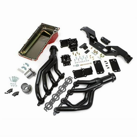 Trans-Dapt 42011 Engine Swap Kit, 1967-74 GM LS, Uncoated