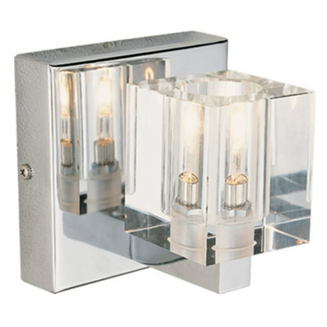 Trans Globe 2841 PC Wall Sconce - Polished Chrome - 5W in.