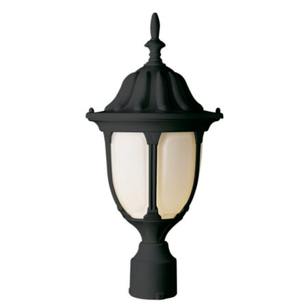 Trans Globe Lighting 4042 1 Light Outdoor Post Light From The Outdoor Collection - Black