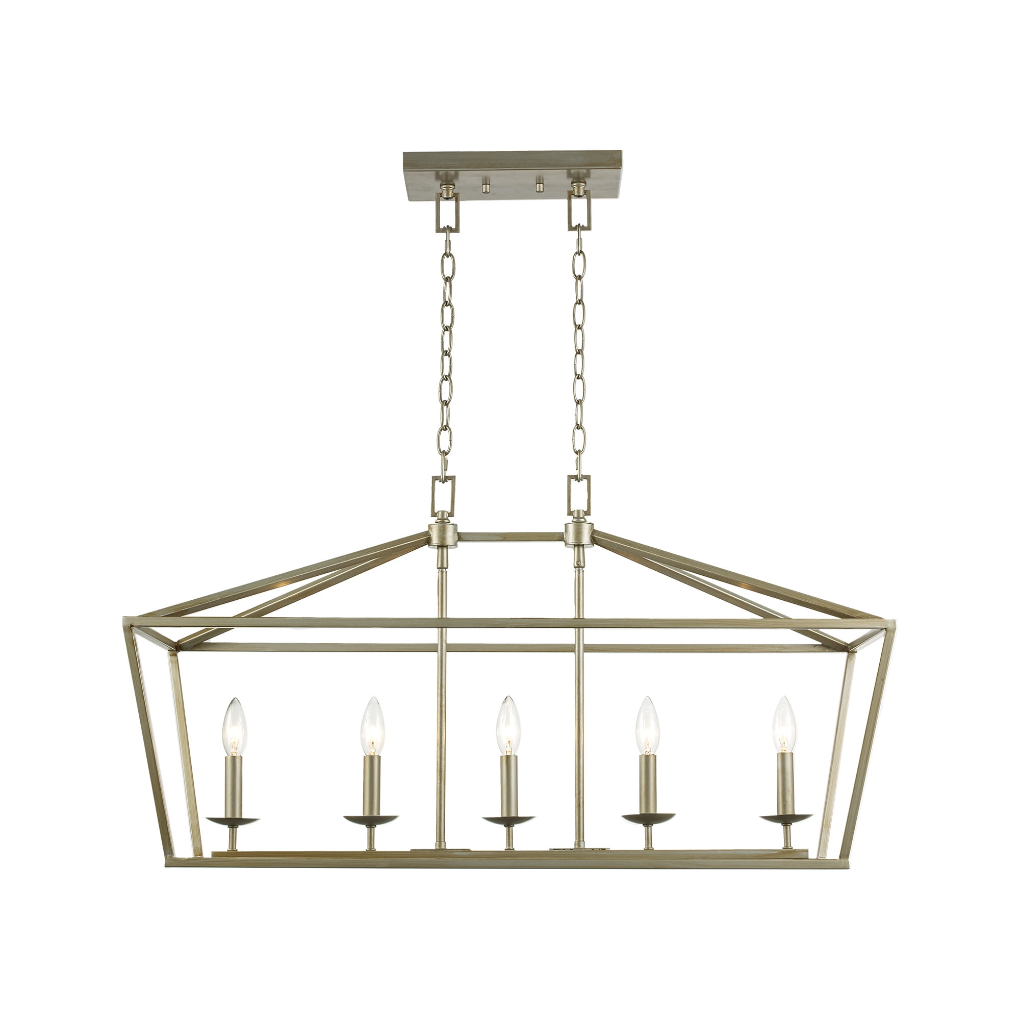 Trans Globe Lighting 10263 Lacey 5 Light 36" Wide Taper Candle Linear