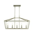 thumbnail image 1 of Trans Globe Lighting 10263 ASL Lacey 5 Light 36" Wide Taper Candle Linear Chandelier -, 1 of 7