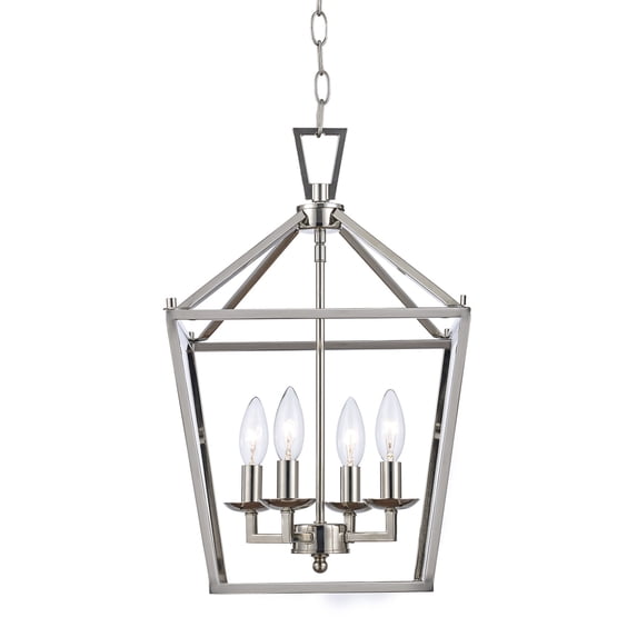 Trans Globe Lighting 10264 PC Lacey 4 Light 12" Wide Pendant - Chrome