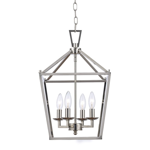 Trans Globe Lighting 10264 PC Lacey 4 Light 12" Wide Pendant - Chrome