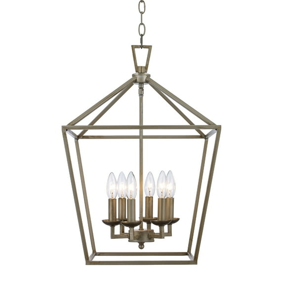 6LT PENDANT-BIRD CAGE-ASL