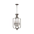 thumbnail image 1 of Trans Globe Lighting 11214 Hillcrest 4 Light 12  Wide Pendant - Nickel, 1 of 2