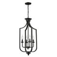 thumbnail image 1 of Trans Globe Lighting 11215 MB Hillcrest 4 Light 14" Wide Pendant - Black, 1 of 7