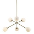 thumbnail image 1 of Trans Globe Lighting 11616 Haskell 40" Wide Pendant - Gold, 1 of 7