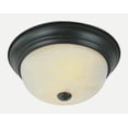 thumbnail image 1 of 13618 ROB Trans Globe Lighting 13 Inch Flush Mount-Rubbed Oil Bronze Finish, 1 of 2