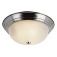 thumbnail image 1 of Trans Globe Lighting 13619 BN Three Light Down Lighting Flush Mount Ceiling Fixture -, 1 of 2