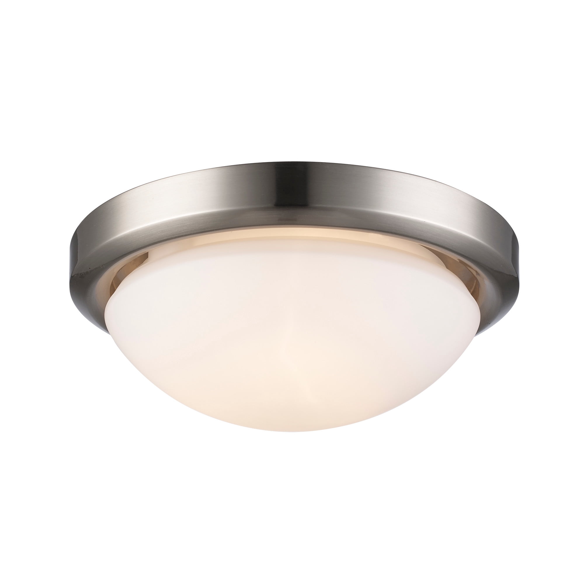 Trans Globe Lighting 13882 BN Three Light Down Lighting Flush Mount ...