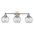 thumbnail image 1 of Trans Globe Lighting 22223 Polverini 3 Light 24" Wide Bathroom Vanity Light - Nickel, 1 of 7
