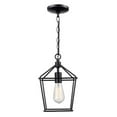thumbnail image 1 of Trans Globe Lighting 30261 Lacey Too 8 Wide Mini Pendant - Black, 1 of 7