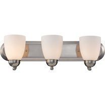 3503-1 BN Trans Globe Lighting Clayton - Three Light Bath Vanity