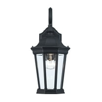 Trans Globe Lighting 40400 Westfield 1 Light 16" Tall Outdoor Wall Sconce - Black