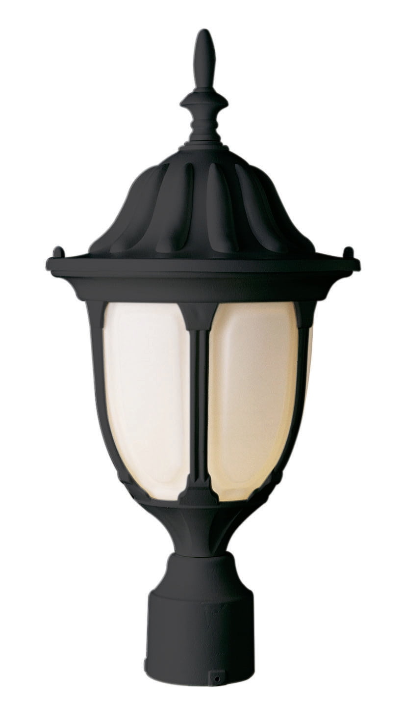 Trans Globe Lighting 4042 1 Light Outdoor Post Light From The Outdoor Collection - Black