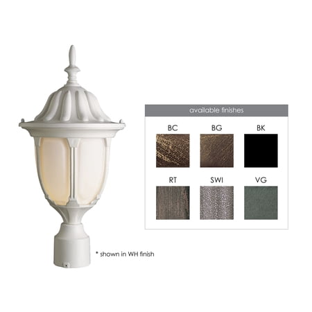 Trans Globe Lighting 4042 1 Light Outdoor Post Light From The Outdoor Collection - Rust