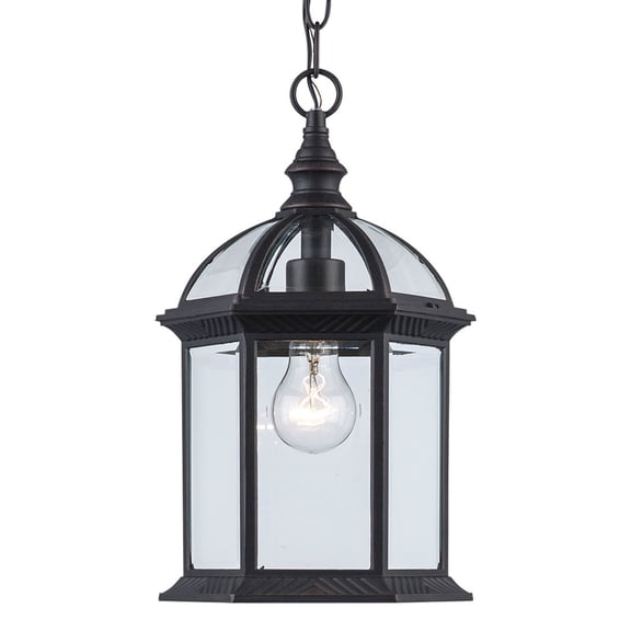 Trans Globe Lighting 4183 Botanica 1 Light Outdoor Small Single Pendant - Rust