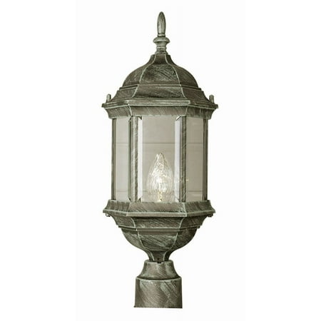 Trans Globe Lighting 4352 1 Light Up Lighting Hexagon Outdoor Post Light From The Outdoor