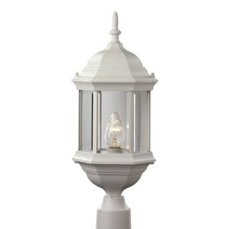 Trans Globe Lighting 4352 1 Light Up Lighting Hexagon Outdoor Post Light From The Outdoor