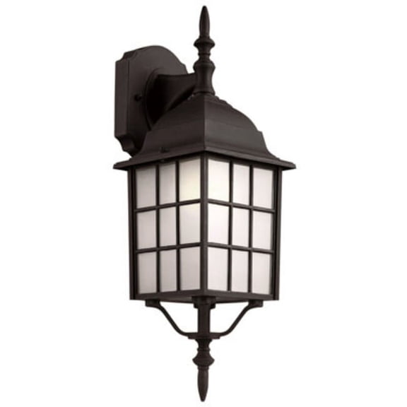Trans Globe Lighting 4420-1 San Gabriel 1 Light 19-1/2" Tall Outdoor Wall Sconce - Black