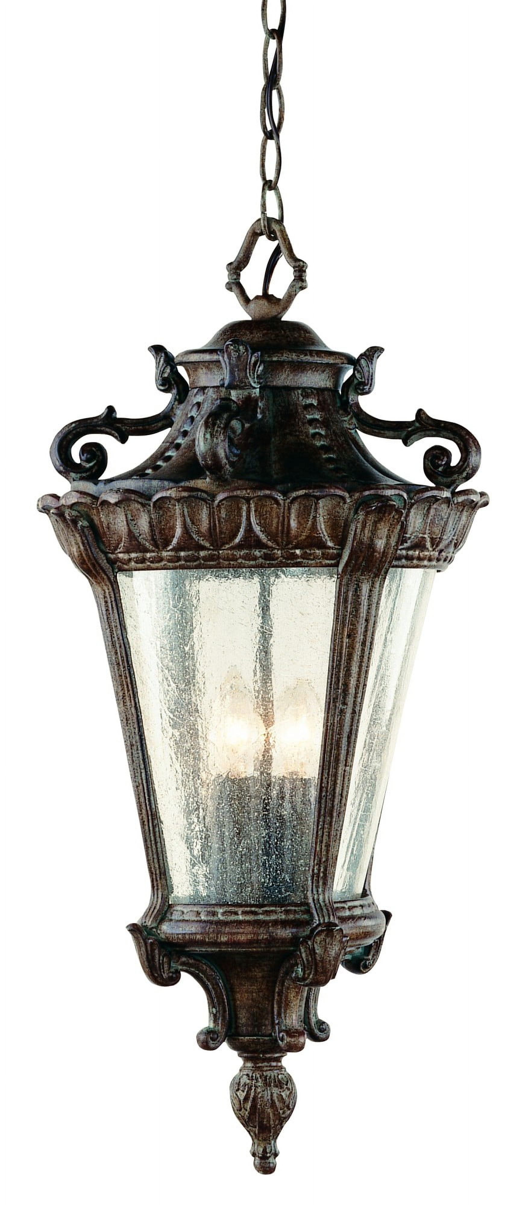 Trans Globe Lighting 4843 Patina Four Light Up Lighting Outdoor Pendant From The Outdoor - image 1 of 2