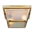 thumbnail image 1 of Trans Globe Lighting 4902 RT Two Light Down Lighting Outdoor Flush Mount Ceiling Fixture, 1 of 2
