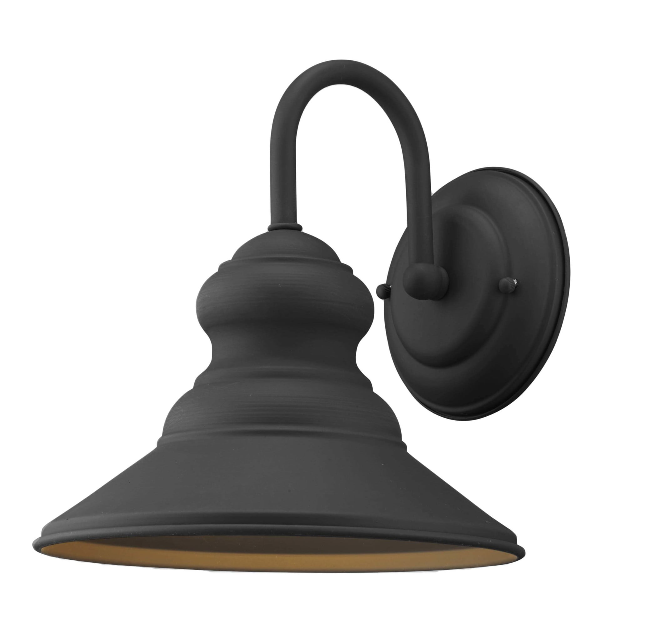 Trans Globe Lighting 50540 BK Forest 10" Tall Outdoor Wall Sconce - Black