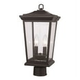 thumbnail image 1 of Trans Globe Lighting 50777 Turlock 2 Light 12" Tall Outdoor Pier Mount Post Light - Black, 1 of 3