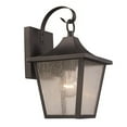 thumbnail image 1 of Trans Globe Lighting 50930 Rasmussen 17" Tall Outdoor Wall Sconce - Black, 1 of 4