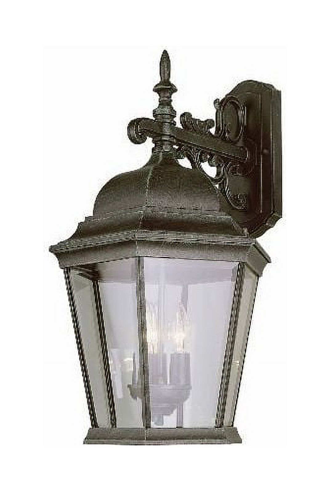Trans Globe Lighting 51002 Three Light Up Lighting Outdoor Wall Sconce from the Outdoor Collection - image 1 of 2