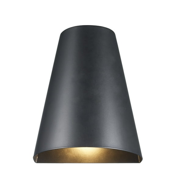 Trans Globe Lighting 51331 Sidewell 6" Tall Outdoor Wall Sconce - Black