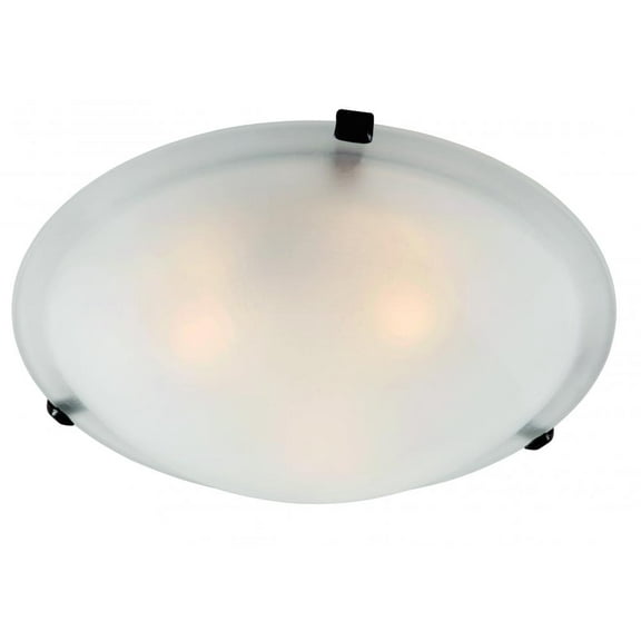 Four Light Rubbed Oil Bronze White Marbleized Glass Bowl Flush Mount