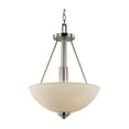 thumbnail image 1 of 3LT PENDANT-DOUBLE DISK-15"-BN, 1 of 7