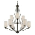 thumbnail image 1 of Trans Globe Lighting 70529 Mod Pod 9 Light 29" Wide Chandelier - Nickel, 1 of 5