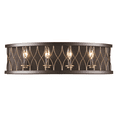 thumbnail image 1 of Trans Globe Lighting 70694 ROB Four Light Wall Sconce  Rubbed Oil Bronze Finish, 1 of 1