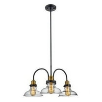 Trans Globe Lighting 70825 Jackson 3 Light 24" Wide Chandelier - Bronze