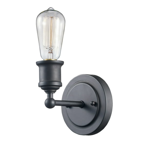 Trans Globe Lighting 70841 Underwood 1 Light 5" Wide Bathroom Sconce - Bronze