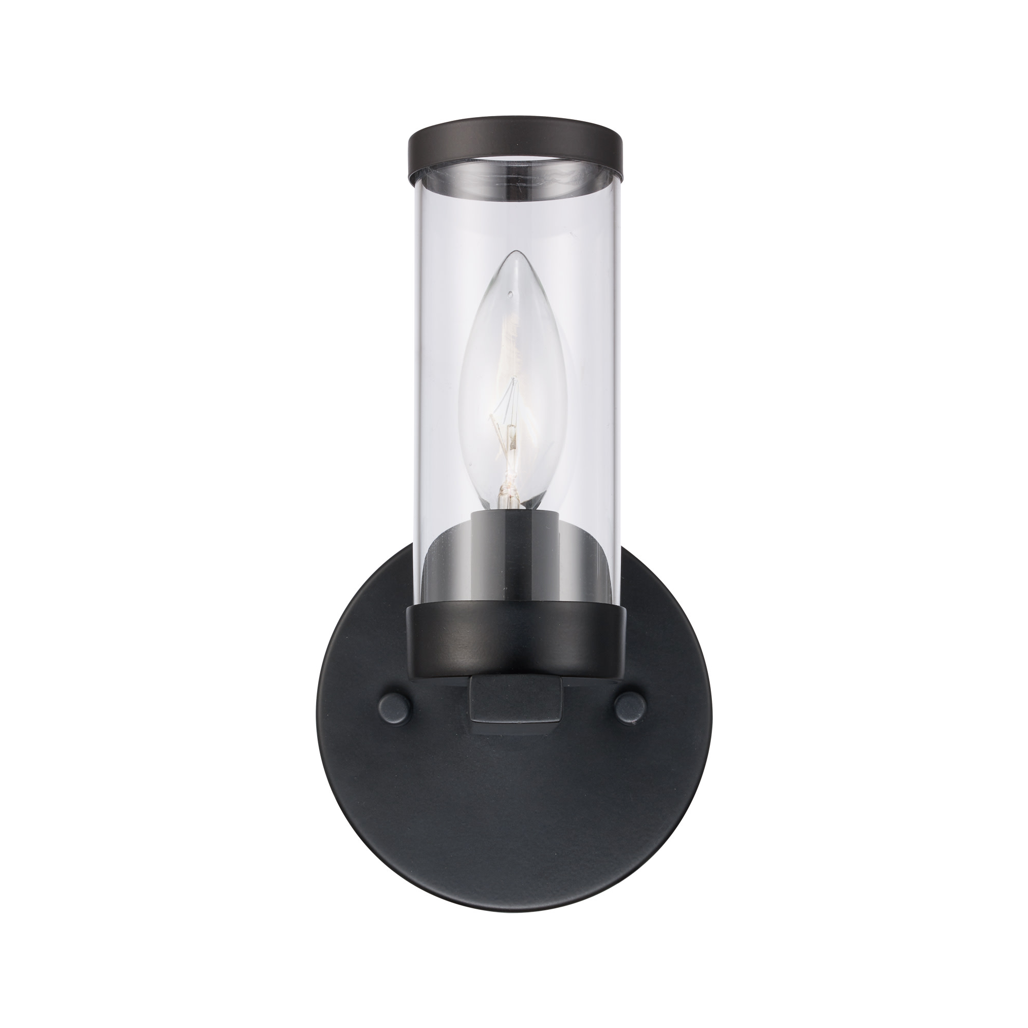 Trans Globe Lighting 71711 Fillmore 9" Tall Wall Sconce - Black