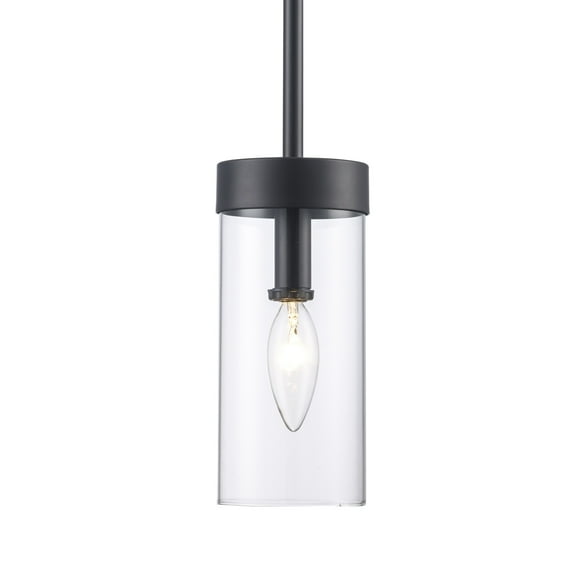 Trans Globe Lighting 71730 Meadowlark 4" Wide Mini Pendant - Black
