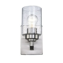 Trans Globe Lighting 80521 Mod Pod 9" Tall Wall Sconce - Nickel